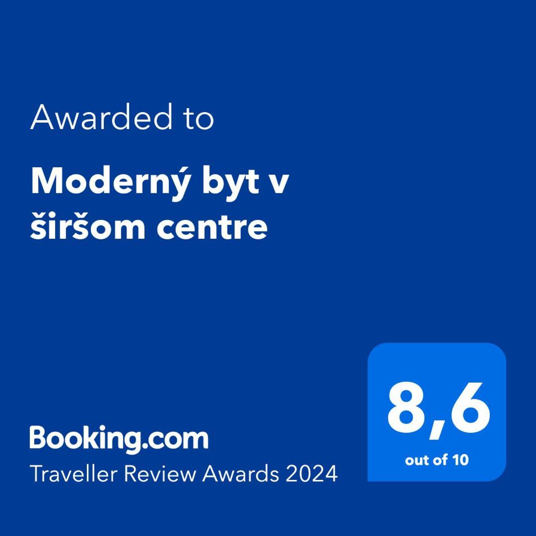 布拉迪斯拉发Moderny Byt V Sirsom Centre公寓 外观 照片